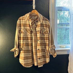 Everlane plaid chore jacket